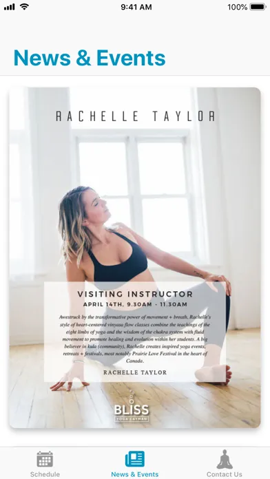 Bliss Yoga Cayman Screenshots