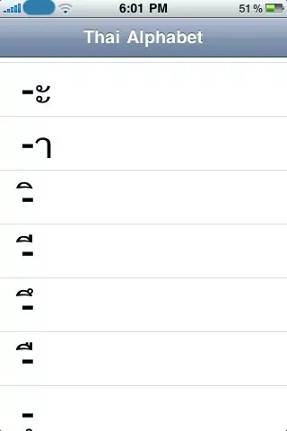Thai Alphabet App 스크린샷