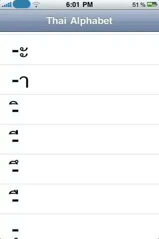 Thai Alphabet App スクリーンショット