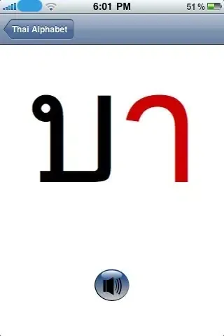 Thai Alphabet App スクリーンショット