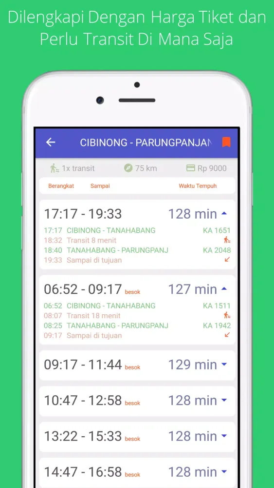 Rute Transit & Jadwal KRL Screenshots