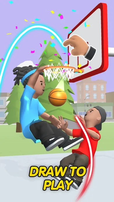 Capturas de tela do Draw Basket 3D!