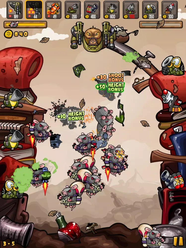 Jetrats Defense iPad  スクリーンショット