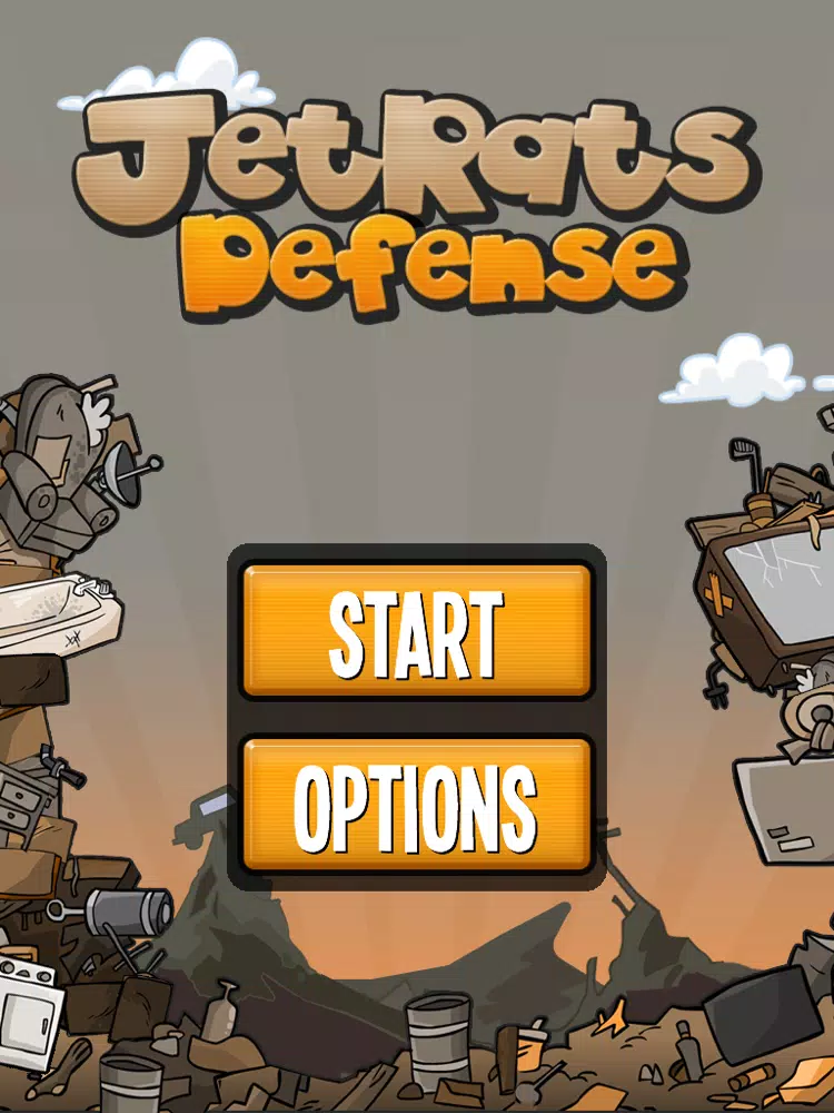 ภาพหน้าจอของ Jetrats Defense iPad 
