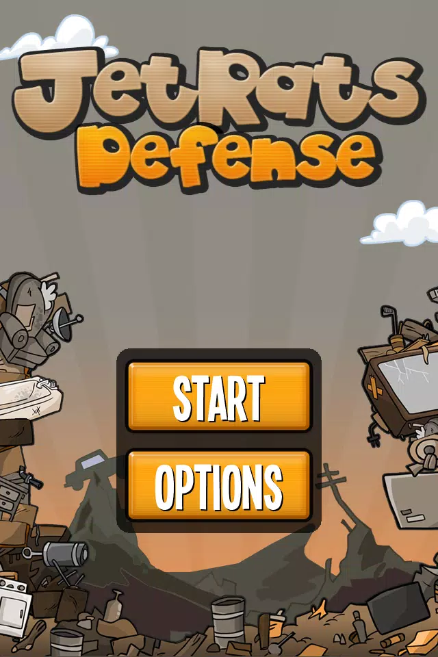 ภาพหน้าจอของ Jetrats Defense