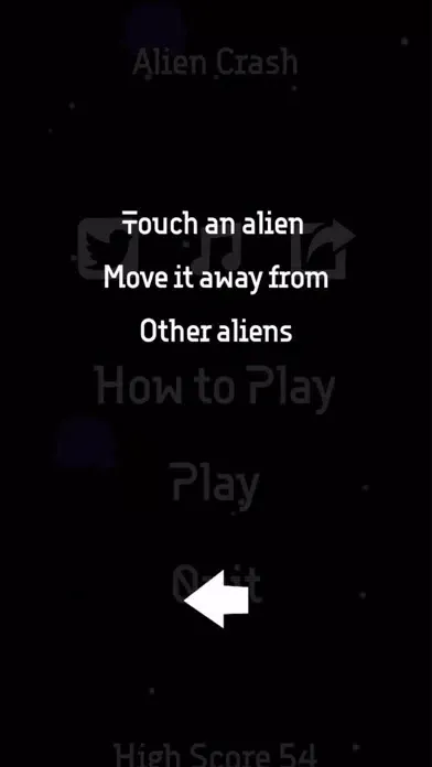 Tangkapan layar Alien Crash!