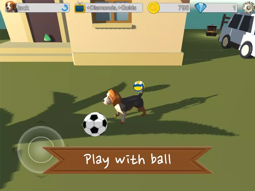 Beagle Dog Game iPad  Screenshots