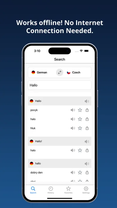 Скриншоты German Czech Dictionary +