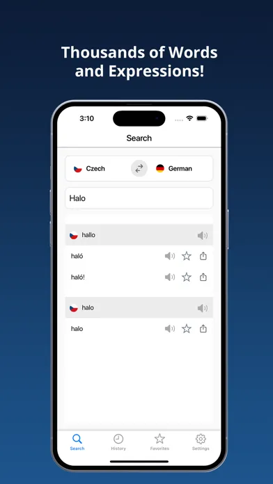 Скриншоты German Czech Dictionary +
