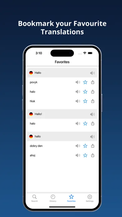 Скриншоты German Czech Dictionary +