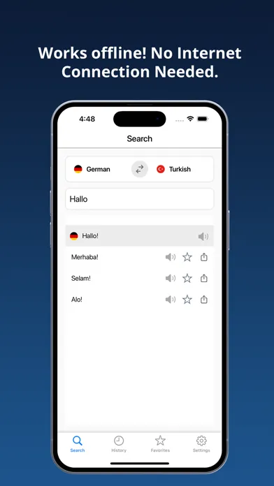 German Turkish Dictionary + স্ক্রিনশট