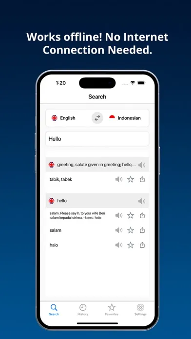English Indonesian Dictionary+ 스크린샷