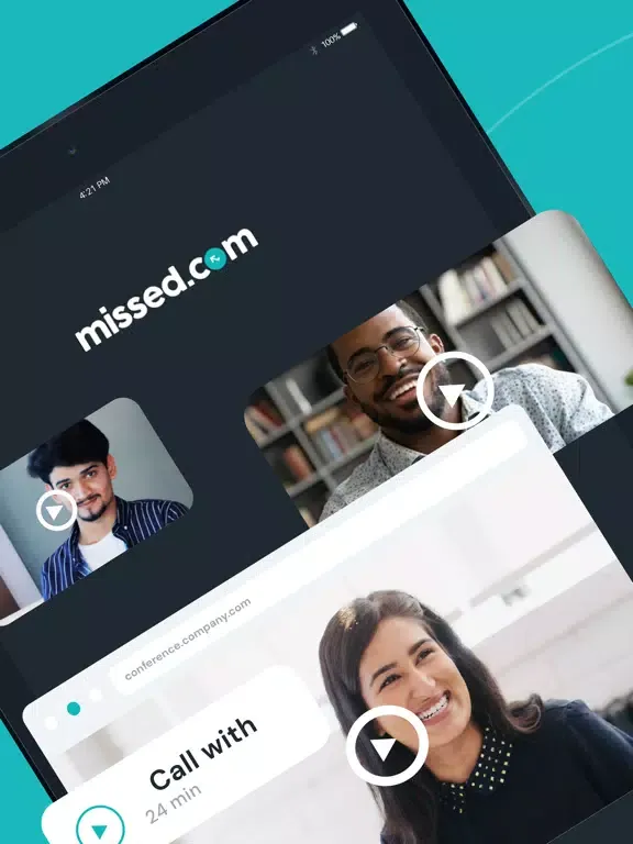 Missed.com iPad  स्क्रीनशॉट