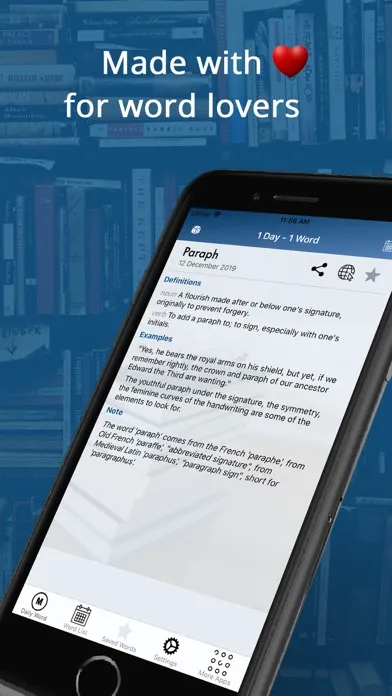 ภาพหน้าจอของ 1 Day - 1 Word : Learn english
