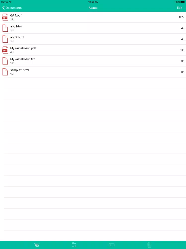 ภาพหน้าจอของ PDF Viewer - Preview, Printer, Thumbnail, Collection... iPad 