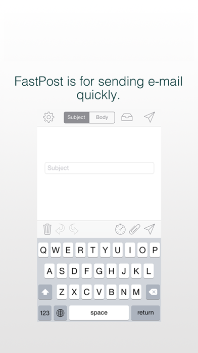 FastPost  - Sending Mail Quickly Screenshots