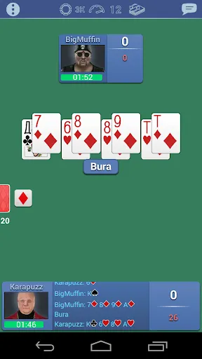 Скриншоты Burkozel card game online