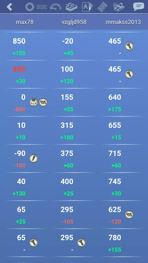 Thousand 1000 Online card game Screenshots