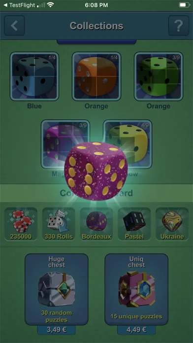 Capturas de pantalla de Dice-n-Roll online Yatzy