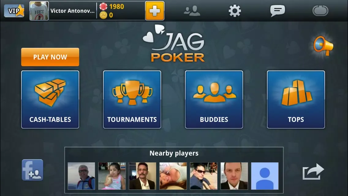 Capturas de tela do Jag Poker