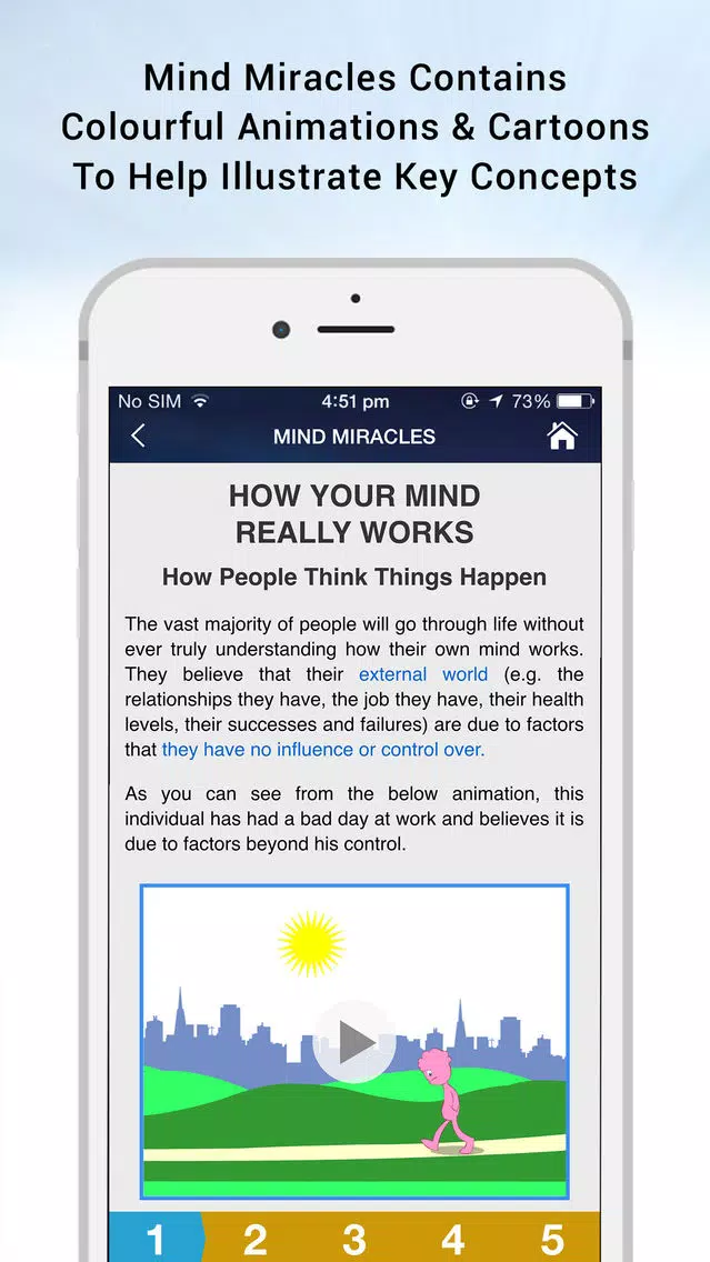 Mind Miracles- Mental Peace & Zen Health Coach App应用截图