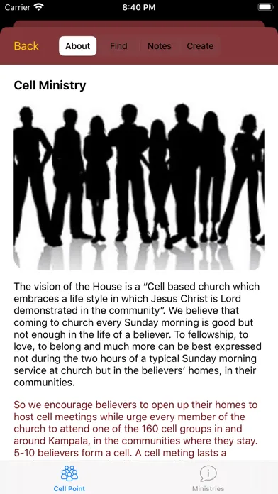 Captures d'écran de Makerere Full Gospel Church