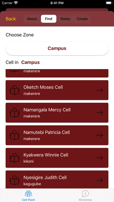 Captures d'écran de Makerere Full Gospel Church