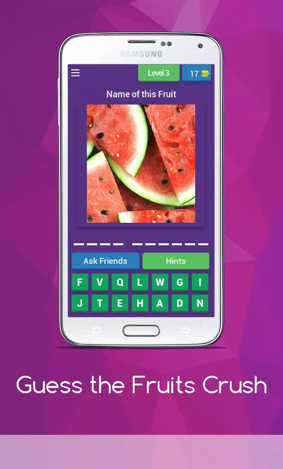 Capturas de tela do Guess The Fruits Crush - Search the Fruits