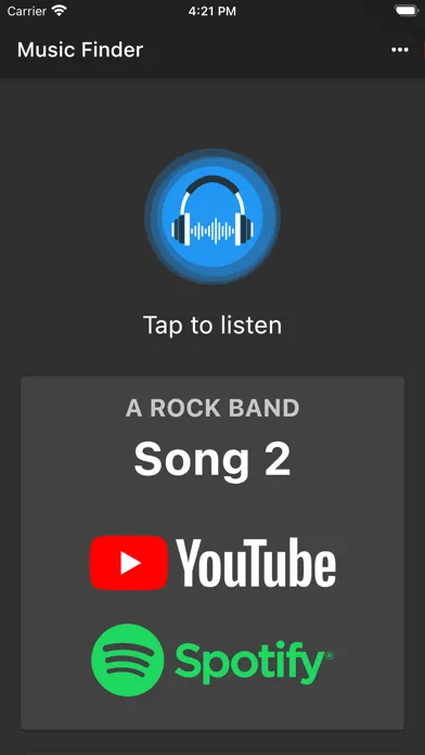 Music Finder - Recognize Songs Ekran Görüntüleri