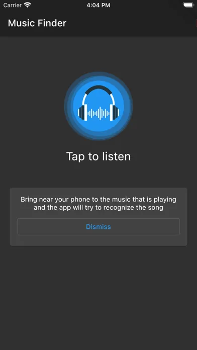 Music Finder - Recognize Songs Ekran Görüntüleri
