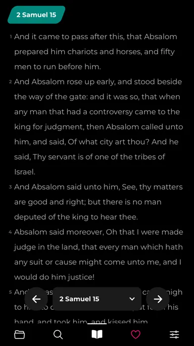 Capturas de tela do Simply.Bible