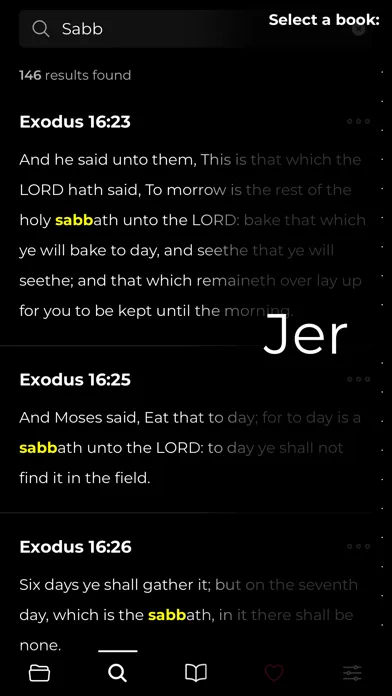 Capturas de tela do Simply.Bible