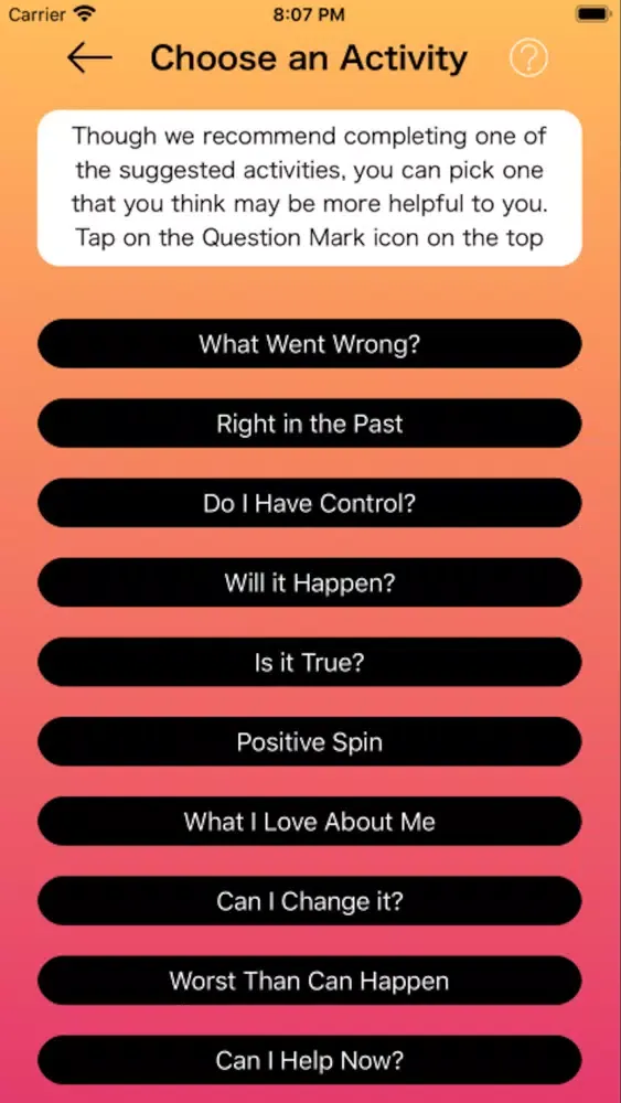 Capturas de tela do Shanti - Mental Health App