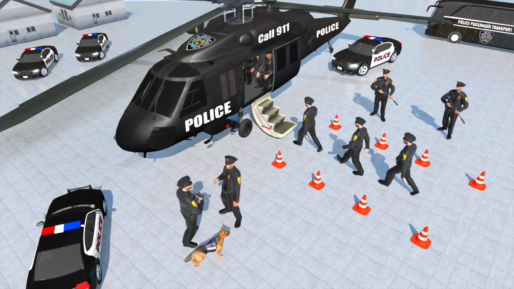 Police Bus Simulator Bus Game Screenshots