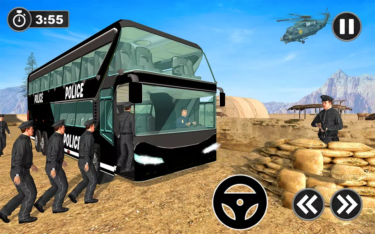 Police Bus Simulator Bus Game Screenshots