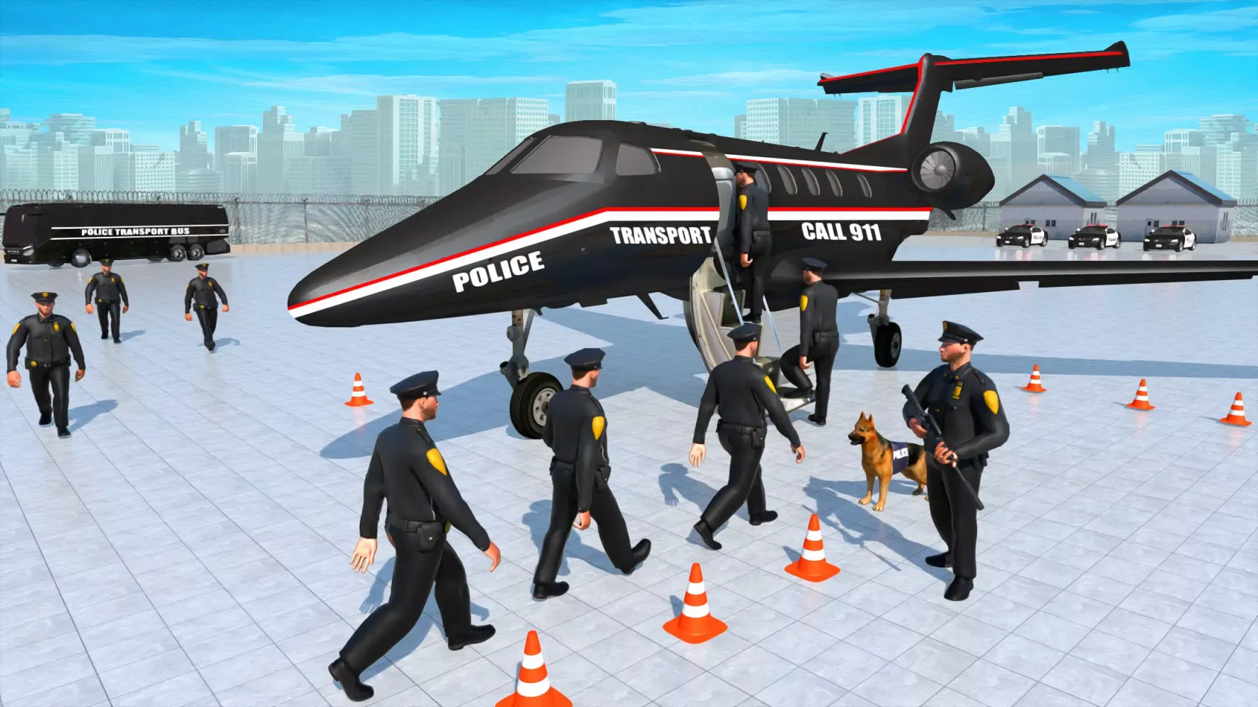 Police Bus Simulator Bus Game Screenshots
