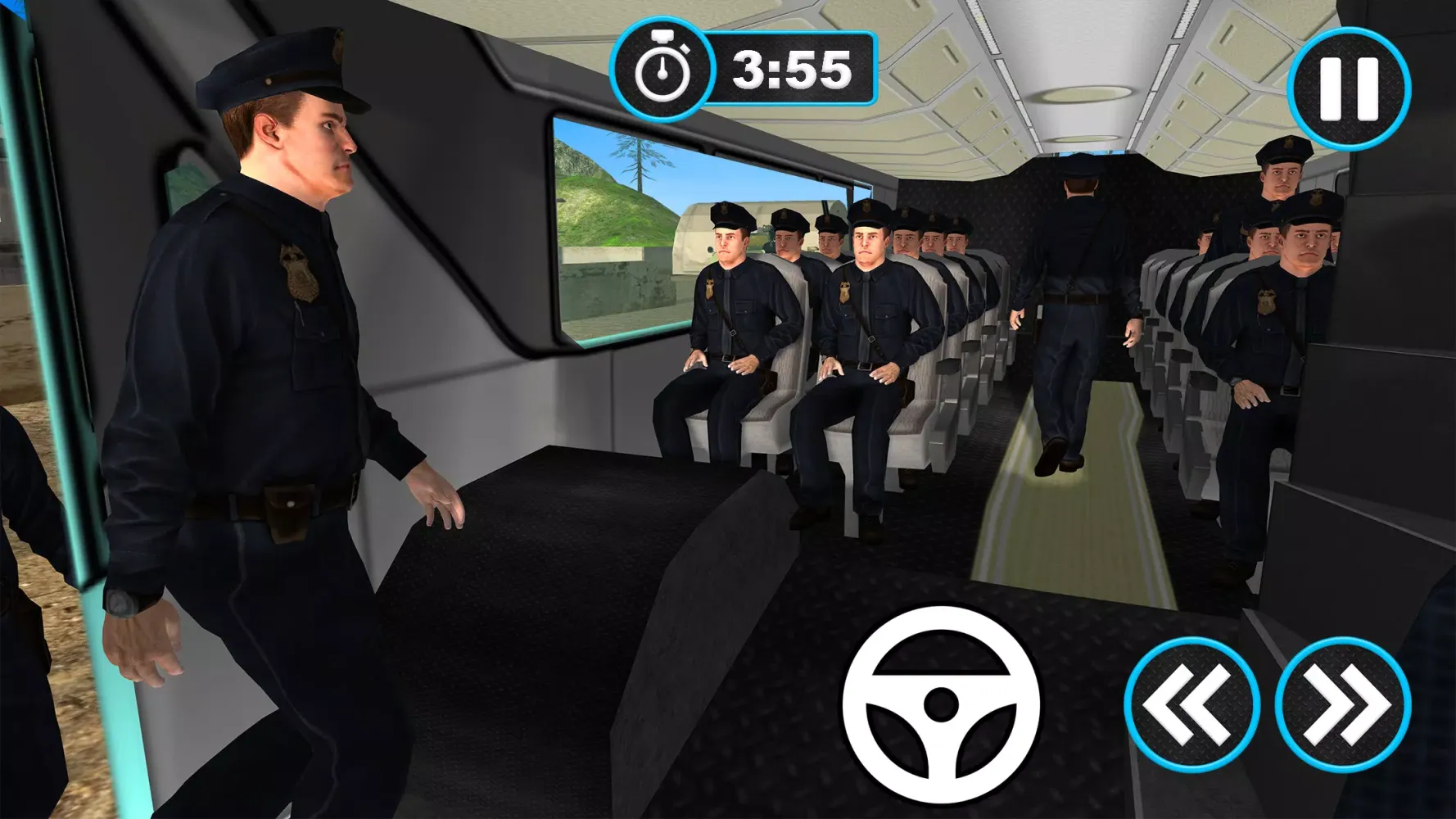 Police Bus Simulator Bus Game Screenshots