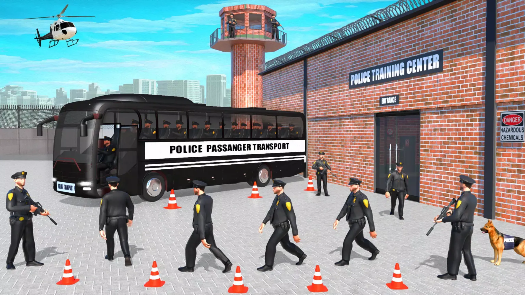 Police Bus Simulator Bus Game Screenshots