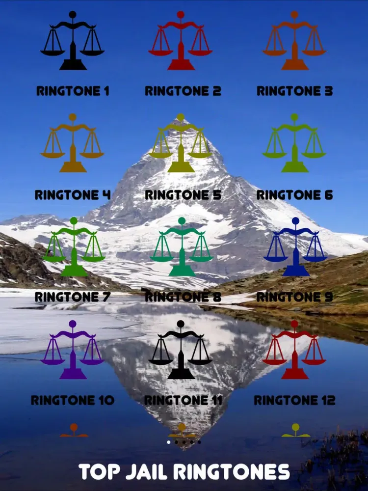 Capturas de tela do Free Top Jail Ringtones iPad 