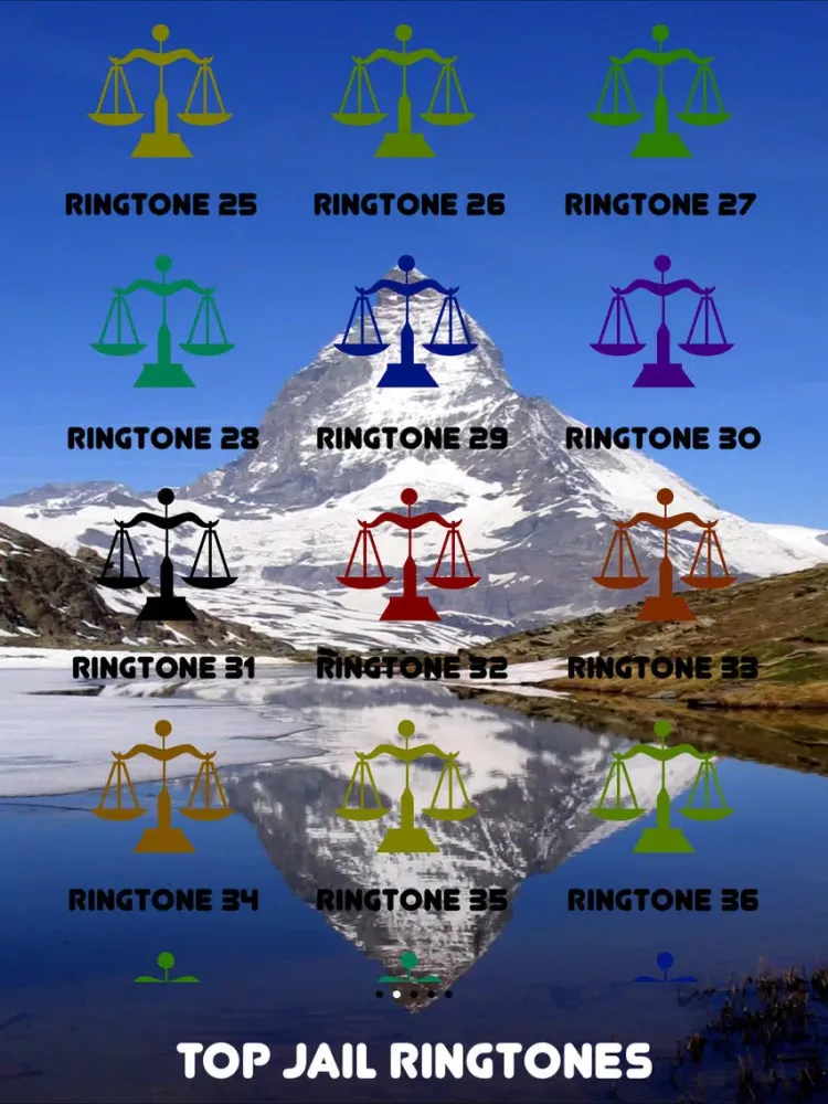 Capturas de tela do Free Top Jail Ringtones iPad 