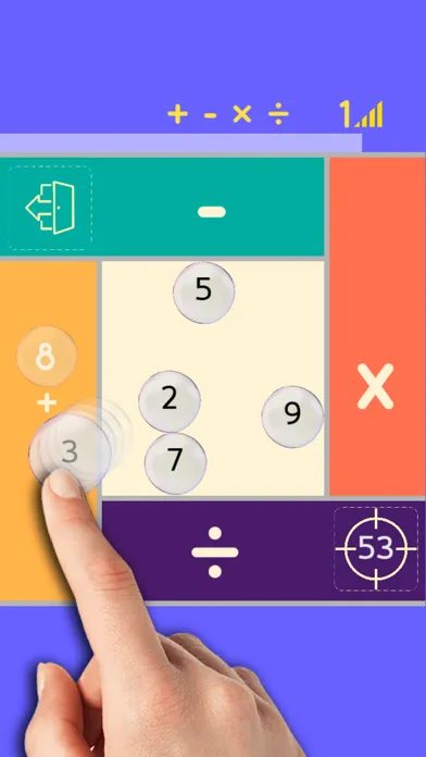 Ảnh chụp màn hình của calculets: Math game puzzle