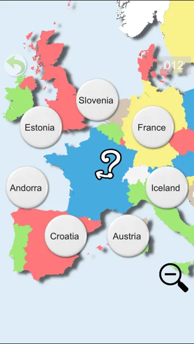 QuestiOnMap Lite: US Map Quiz Ekran Görüntüleri