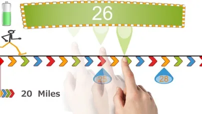 Run Numbers- Mental calculation & brain training game.应用截图