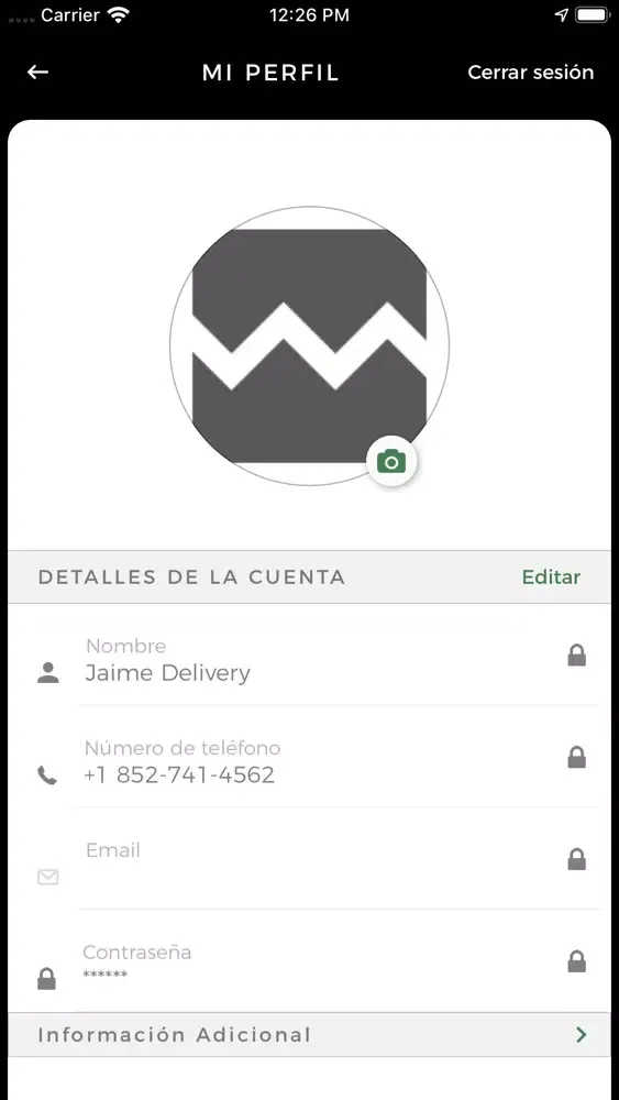Tangkapan layar Jaime Delivery - Driver