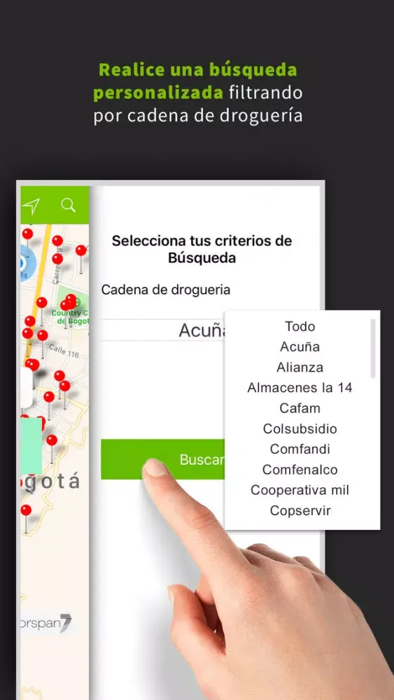 Zrzuty ekranu GrünenMaps