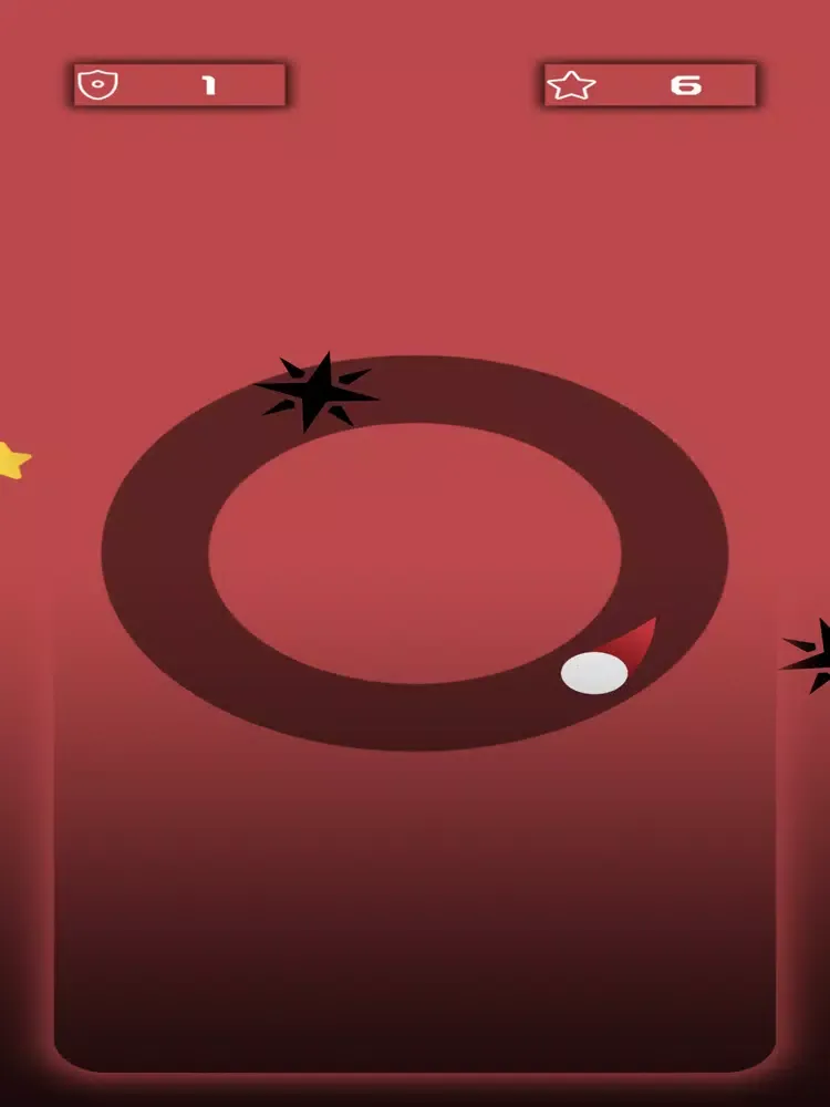 Tangkapan layar In Circle-hyper loop: 3d game iPad 