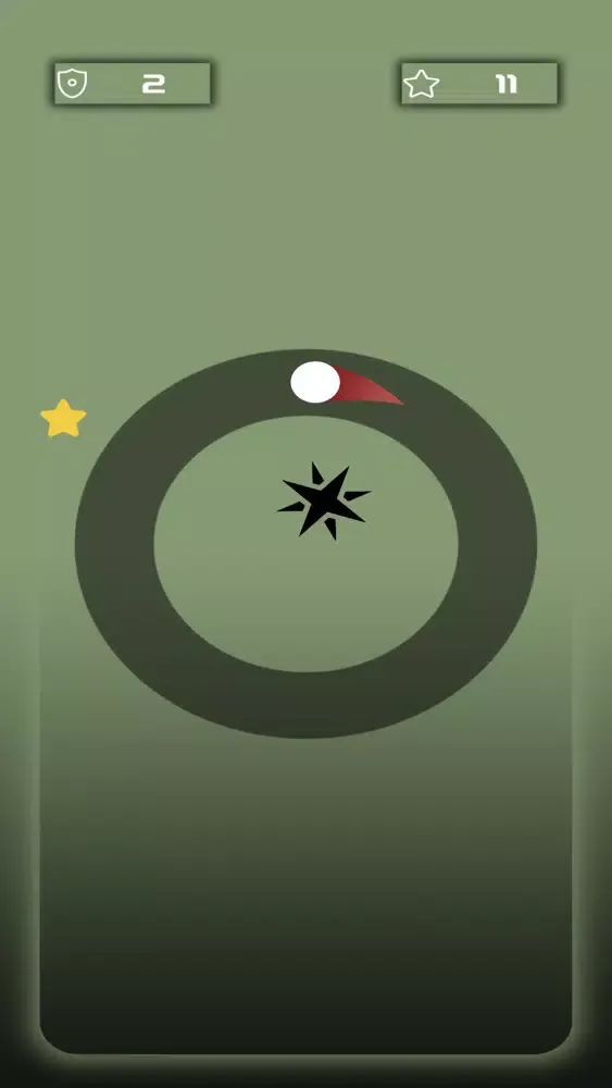 Tangkapan layar In Circle-hyper loop: 3d game