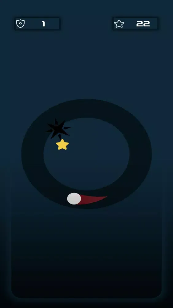 Tangkapan layar In Circle-hyper loop: 3d game