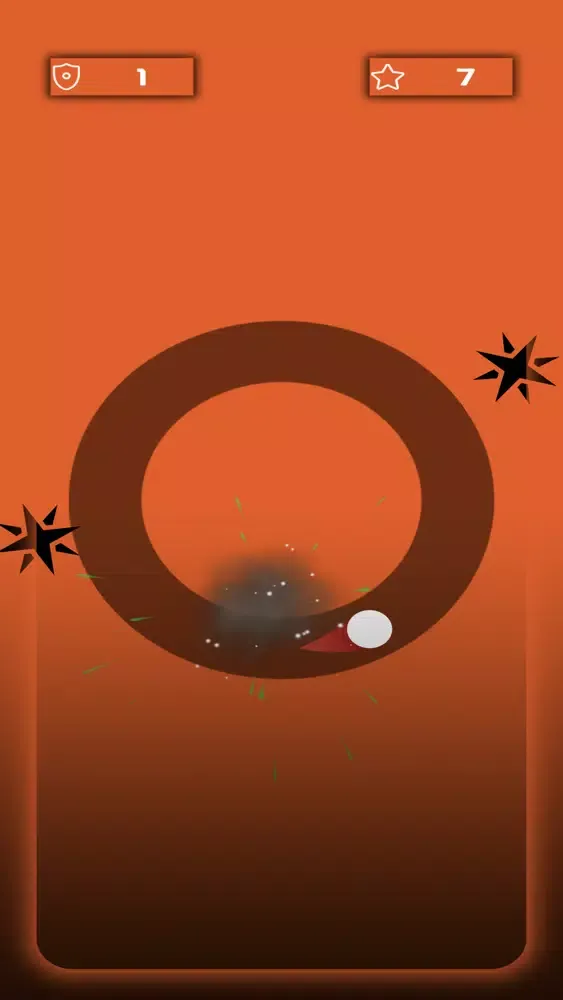 Tangkapan layar In Circle-hyper loop: 3d game