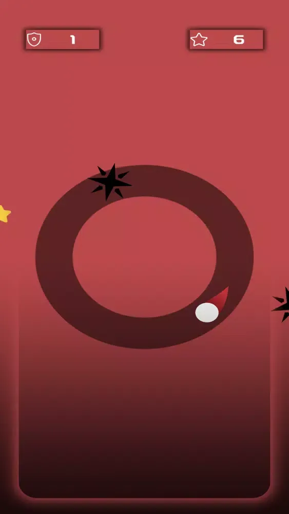 Tangkapan layar In Circle-hyper loop: 3d game